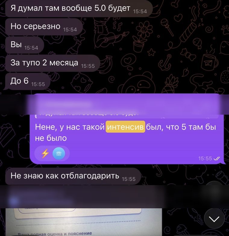 Результат студента X-RAY